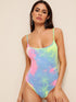 Tie Dye Skinny Cami Bodysuit